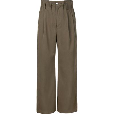 C2H4 Vrille Pants 褶皱腰部 橄榄石色 维里尔西裤 #R010