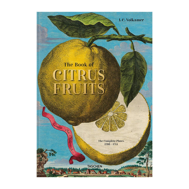 【预售】【TASCHEN】柑橘画册The Book of Citrus Fruits 水果商人J.C.Volkamer原版正品图书