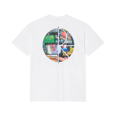 PolarSkateCo后背印花短袖T恤