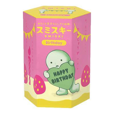 角落君SMISKI生日系列盲盒日本潮玩惊喜创意桌面摆件夜光公仔礼物