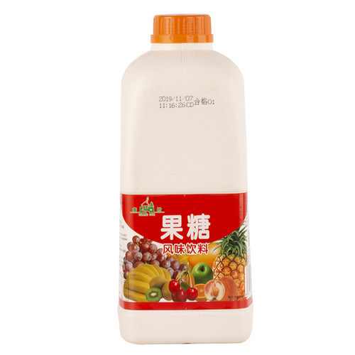 广村果糖f60小瓶水果茶果葡咖啡奶茶店专用调味风味糖浆商用蔗糖