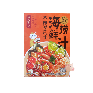日食记海鲜捞汁205g*3盒凉拌菜蘸调料汁小海鲜底料汁网红调味品