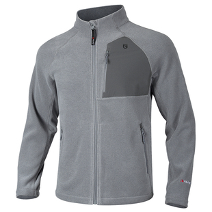 自由兵山隐男士polartec保暖抓绒衣户外战术夹克衫内胆摇粒绒外套