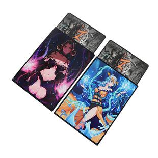 恒威万智牌磨砂妹套卡套 日版异画 ptcg 游戏王mtg桌游卡牌保护套