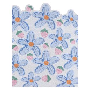 法式复古入户丝圈门垫进门耐磨防滑可裁剪脚垫家用大门口花朵地毯