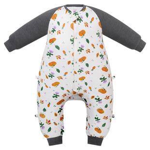 Nest Designs婴儿睡袋四季通用竹棉纱布宝宝儿童分腿防踢被春夏