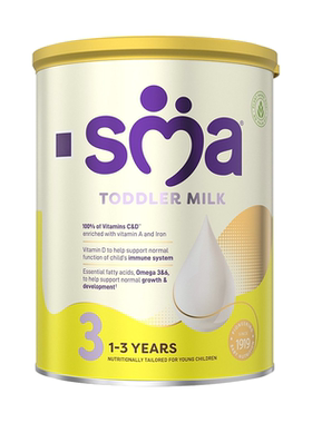 【英国直邮】惠氏3段SMA-PRO营养罐装配方三段婴幼儿牛奶粉进口