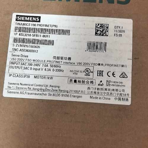 询价-伺服驱动器6SL32105FB110UF1仅可维修