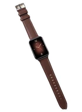适用于华为WatchFitMini真皮表带fitmini智能运动手表nfc版腕带b3/b6/b7手环男女通用休闲百搭皮带针扣替换带