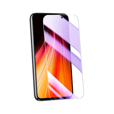 适用红米note8钢化膜满屏覆盖