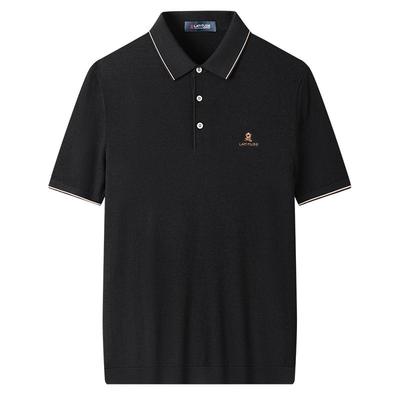 梦特娇夏季Polo衫男士翻领短袖