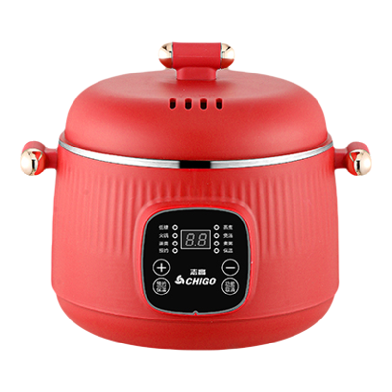 志高316不锈钢低糖电饭锅多功能电煮锅家用蒸煮一体煮面电热火锅