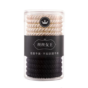 丝丝女王女神系高颜值时尚高马尾头绳耐用不伤发圈高弹力运动皮筋