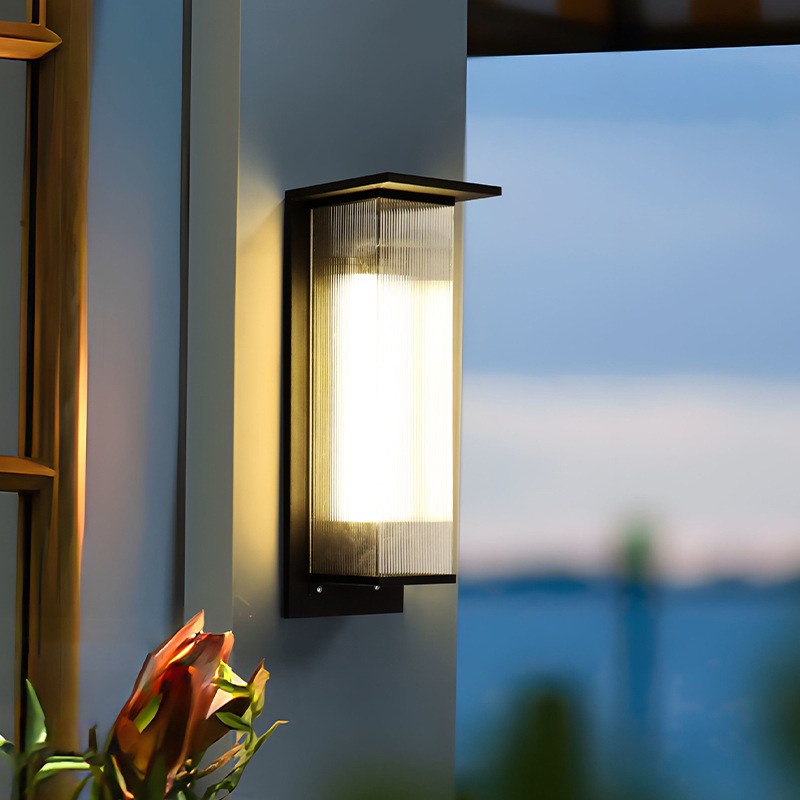 太阳能壁灯户外庭院灯防水大门露台院子外墙壁灯别墅灯花园阳台