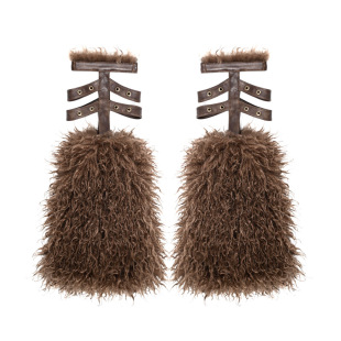 血液供给原创◆流亡之旅 朋克美拉德复古滩羊毛打底加厚腿套袜套