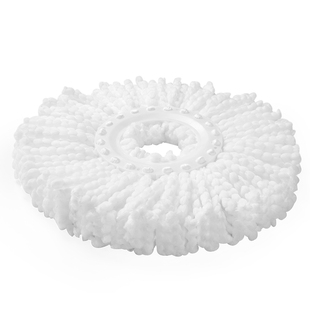 好媳妇旋转拖把头替换头通用 家用免手洗干湿两用墩布头拖布配件