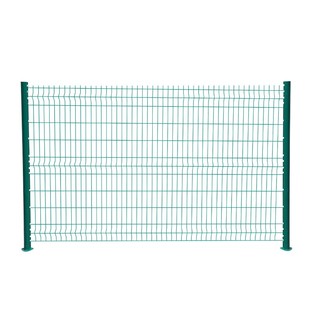 桃型柱护栏网小区庭院围墙栅栏防护网花园果园山林河道围栏隔离网