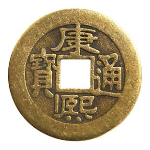 真品真铜五帝钱加厚压门槛入户门康熙雍正乾隆嘉庆清代铜钱币摆件