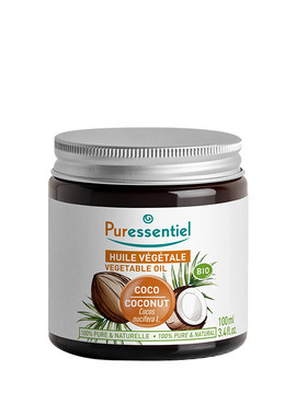 Puressentiel有机椰子油滋润身体按摩基础初榨基底油精油100ml