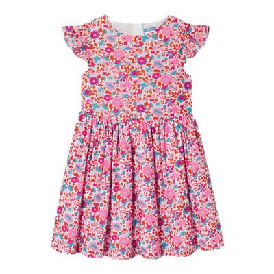 Jacadi亚卡迪女童连衣裙liberty轻奢定制面料2025夏季新款2040675