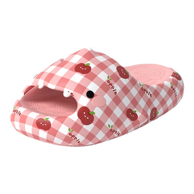 chikoku小甜鲨情侣厚底外穿拖鞋