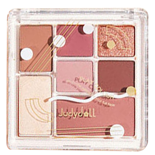 juduo橘朵七色眼影盘玩趣七巧板大地色四色17日常26淡妆2025新款