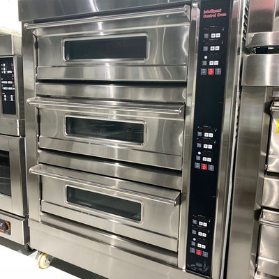 商用烤箱三层六盘九盘多规格可选多功能面包烘焙烤炉大型
