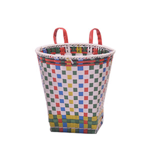 包邮纯手工编织儿童玩具舞蹈道具幼儿园游戏小背篓背篼背筐