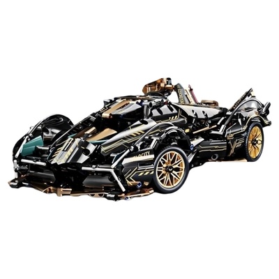 2025新款兰博基尼V12积木跑车