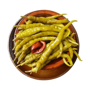 泡辣椒酸辣椒正宗农家特产老坛酸辣椒海椒腌制咸菜腌辣椒泡菜下饭