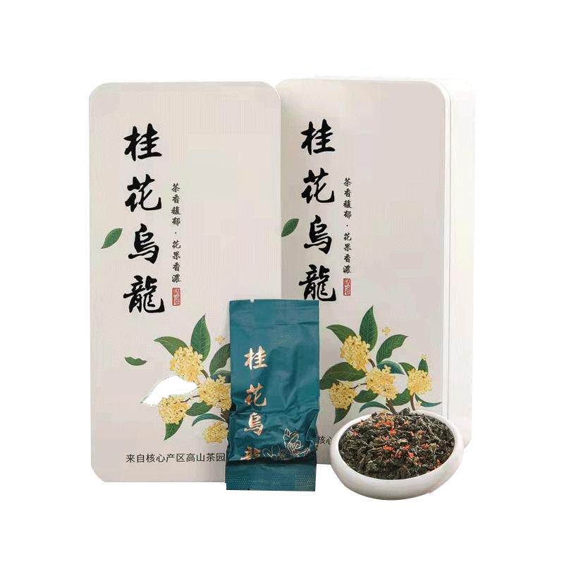 桂花乌龙茶特级铁观音调制花茶