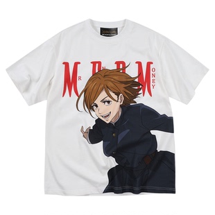 MEDM×咒术回战联名-下篇人物基础款印花圆领短袖潮流男女休闲T恤