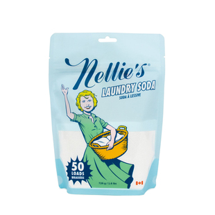 Nellies进口浓缩苏打洗衣粉手洗机洗专用家庭装洗衣液726g