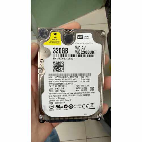 询价-WD3200BUDT 320G 2.5寸SATA盘 拆机盘