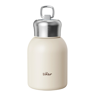 小熊保温杯大容量水杯不锈钢杯子泡茶杯男女户外运动专用保温水壶