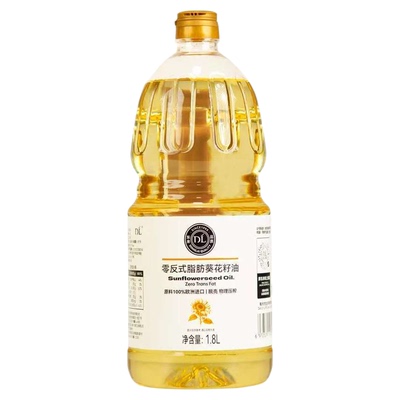 胖东来代购正品葵花籽油1.8L升