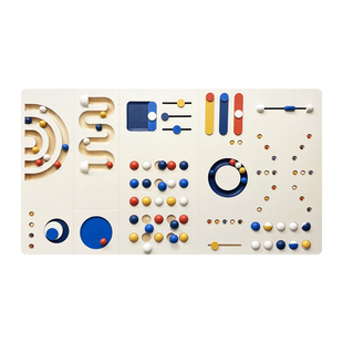 现代简约儿童互动装饰益智挂画公区装饰画幼儿园墙面互动装置艺术