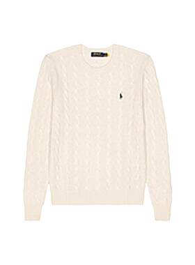 Polo Ralph Lauren拉夫劳伦毛衣绞花针织男女同款羊毛衫REVOLVE