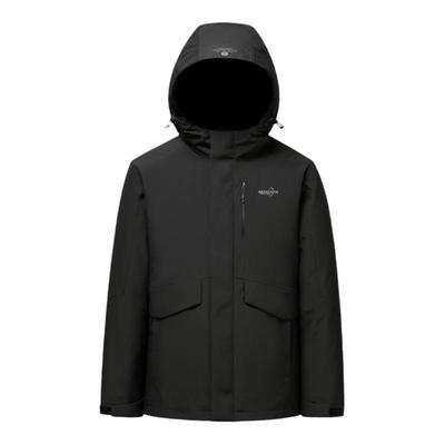 雅鹿三合一户外羽绒服男士2025年冬季新款户外运动青少年保暖外套