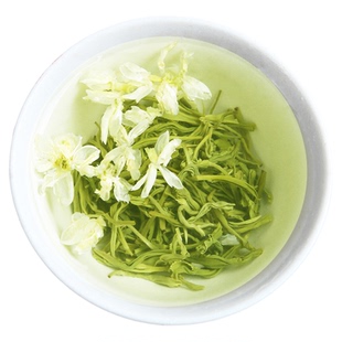 2026新茶茉莉花茶炒花飘雪浓香型特级毛峰绿茶四川茶叶自己喝500g