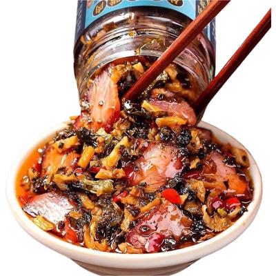 超好吃的湖南正宗腊肉炒外婆菜