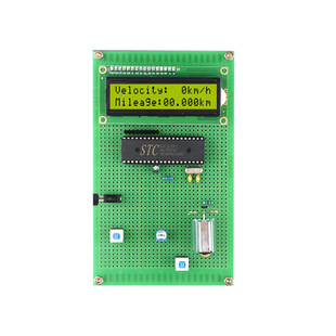 基于51单片机自行车里程表设计开发板实训DIY上位机电子码表套件