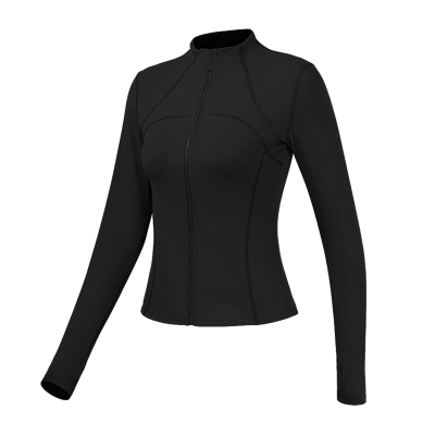 SW女士运动紧身衣裸感舒适修身显瘦瑜伽服户外长袖外套2026新款