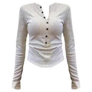 大码胖mm辣妹半开领长袖T恤女秋冬内搭修身遮肉显瘦打底衫上衣潮