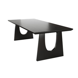 客厅实木大长书桌现代极简沙发后长条书桌双人学习桌工作台办公桌