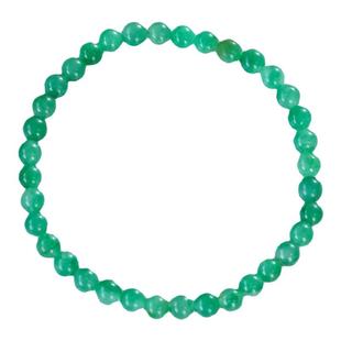 8独龙玉A货玉石手串菠菜绿阳款手链玉石珠子散珠玉手链女款珠串