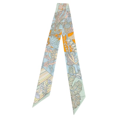 小丝巾2024新款绑包丝带