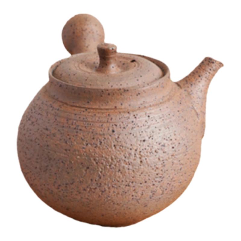 日本常滑烧手工日式茶壶北条-76一品作230ml附赠老师绘画签名卡片