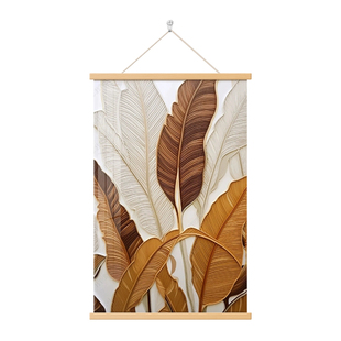 2026新款家大叶大客厅装饰画现代轻奢入户走廊过道高档肌理感挂画