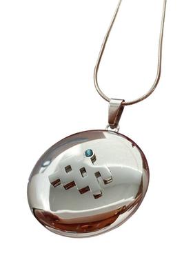 情侣项链定制照片日韩钛钢吊坠